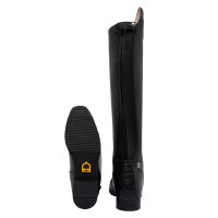 Bottes unisexes Equestro Neptune en cuir avec zip arrière Bottes unisexes Equestro Neptune en cuir avec zip arrière