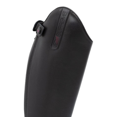 Bottes unisexes Supreme avec lacets Noir