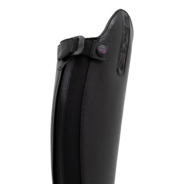 Bottes unisexes Supreme avec lacets Noir