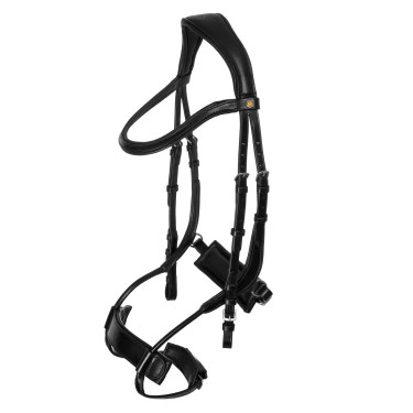Bridon Comfitec Equestro anatomique en cuir Noir