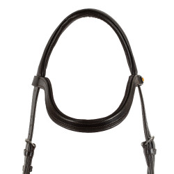 Bridon Comfitec Equestro anatomique en cuir Marron foncé Bridon Comfitec Equestro anatomique en cuir Marron foncé