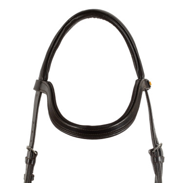 Bridon Comfitec Equestro anatomique en cuir Marron foncé Bridon Comfitec Equestro anatomique en cuir Marron foncé