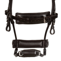 Bridon Comfitec Equestro anatomique en cuir Marron foncé Bridon Comfitec Equestro anatomique en cuir Marron foncé