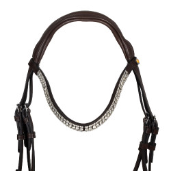 Bridon Equestro Softy Cover Marron foncé