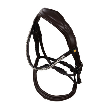 Bridon Equestro Softy Cover Marron foncé