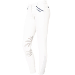 Pantalon Flags & Cup Cayenne femme Blanc / marine Pantalon Flags & Cup Cayenne femme Blanc / marine