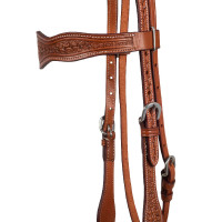 Bridon western McBryan basket tooling Huilé Bridon western McBryan basket tooling Huilé