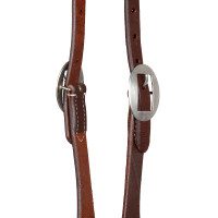 Bridon western Pool's one-ear en cuir Huilé