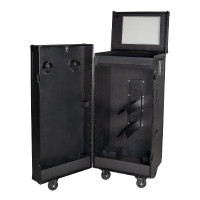 Casiers sellerie Equestro matériel noir 65×62×138 cm Noir brillant Casiers sellerie Equestro matériel noir 65×62×138 cm Noir brillant