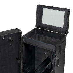 Casiers sellerie Equestro matériel noir 65×62×138 cm