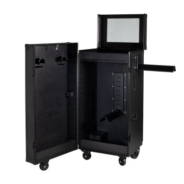 Casiers sellerie Equestro matériel noir 65×62×138 cm Noir F026 Casiers sellerie Equestro matériel noir 65×62×138 cm Noir F026