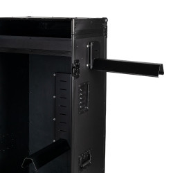 Casiers sellerie Equestro matériel noir 65×62×138 cm Noir F026 Casiers sellerie Equestro matériel noir 65×62×138 cm Noir F026