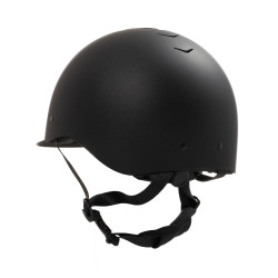 Casque Equestro unisex Azael avec molette arrière avec EN 1384-2023 Noir / noir