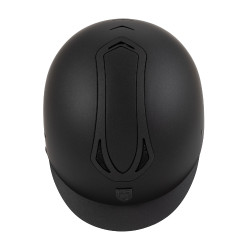 Casque Equestro unisex Azael avec molette arrière avec EN 1384-2023 Noir / noir