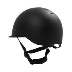 Casque Equestro unisex Azael avec molette arrière avec EN 1384-2023 Noir / gunmetal Gris