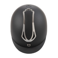 Casque Equestro unisex Azael avec molette arrière avec EN 1384-2023 Noir / noir