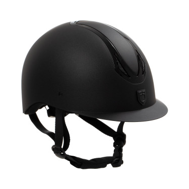 Casque Equestro unisex Azael avec molette arrière avec EN 1384-2023 Noir / noir brillant Casque Equestro unisex Azael avec molette arrière avec EN 1384-2023 Noir / noir brillant