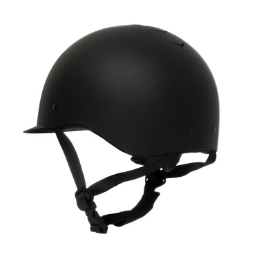 Casque Equestro unisex Azael avec molette arrière avec EN 1384-2023 Noir / noir brillant Casque Equestro unisex Azael avec molette arrière avec EN 1384-2023 Noir / noir brillant