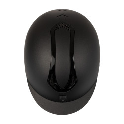 Casque Equestro unisex Azael avec molette arrière avec EN 1384-2023 Noir / noir brillant Casque Equestro unisex Azael avec molette arrière avec EN 1384-2023 Noir / noir brillant