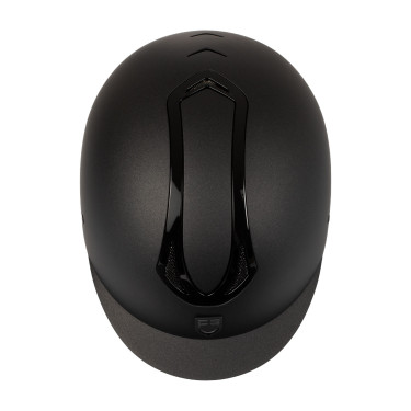 Casque Equestro unisex Azael avec molette arrière avec EN 1384-2023 Noir / noir brillant Casque Equestro unisex Azael avec molette arrière avec EN 1384-2023 Noir / noir brillant