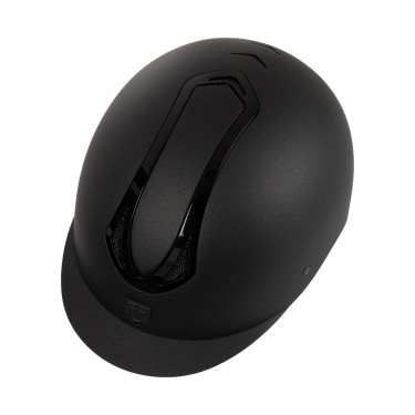 Casque Equestro unisex Azael avec molette arrière avec EN 1384-2023 Noir / noir brillant Casque Equestro unisex Azael avec molette arrière avec EN 1384-2023 Noir / noir brillant