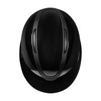 Casque femme Equestro Apocalypse coque brillante homologué EN 1384-2023 Noir / noir