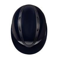 Casque femme Equestro Apocalypse coque brillante homologué EN 1384-2023 Noir / noir
