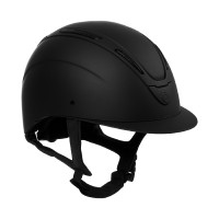 Casque unisexe Equestro Apocalypse coque mate EN 1384-2023 Noir / noir