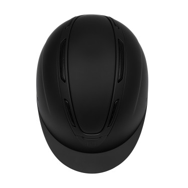 Casque unisexe Equestro Apocalypse coque mate EN 1384-2023 Noir / noir