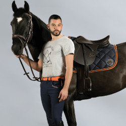 Pantalon Flags & Cup Saint Malo homme Marine / orange Pantalon Flags & Cup Saint Malo homme Marine / orange