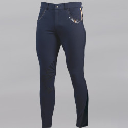 Pantalon Flags & Cup Saint Malo homme Marine / marron Pantalon Flags & Cup Saint Malo homme Marine / marron