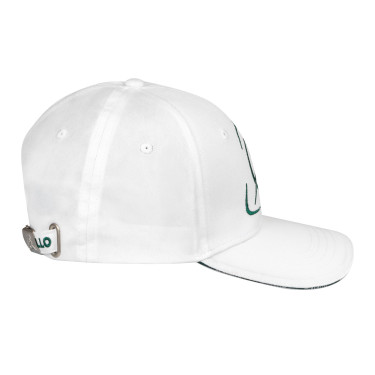 Casquette de baseball Acavallo unisexe Blanc