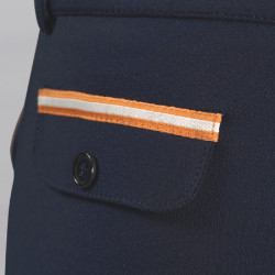 Pantalon Flags & Cup Saint Malo homme Marine / orange Pantalon Flags & Cup Saint Malo homme Marine / orange