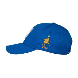 Casquette unisexe Equestro x FISE Bleu de savoie