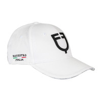 Casquette unisexe Equestro x FISE Blanc