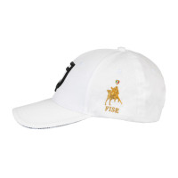 Casquette unisexe Equestro x FISE Blanc