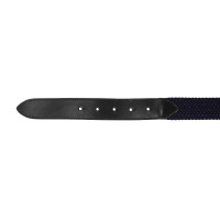 Ceinture élastique Equestro avec boucle logo noir