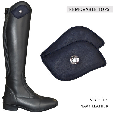 Bottes PRATONI noir Canter Bottes PRATONI noir Canter