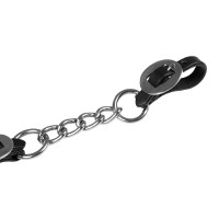 Chaînette de muserolle western Lakota nickel Noir