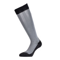 Chaussettes unisexes Equestro Basic en tissu technique Asphalte / noir Chaussettes unisexes Equestro Basic en tissu technique Asphalte / noir
