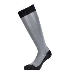 Chaussettes unisexes Equestro Basic en tissu technique Asphalte / noir Chaussettes unisexes Equestro Basic en tissu technique Asphalte / noir