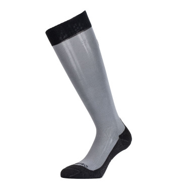 Chaussettes unisexes Equestro Basic en tissu technique Asphalte / noir Chaussettes unisexes Equestro Basic en tissu technique Asphalte / noir