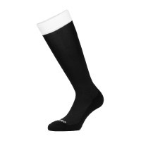 Chaussettes unisexes Equestro Basic en tissu technique Asphalte / noir