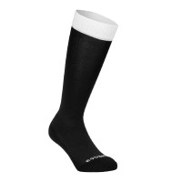 Chaussettes unisexes Equestro Basic en tissu technique Noir / blanc