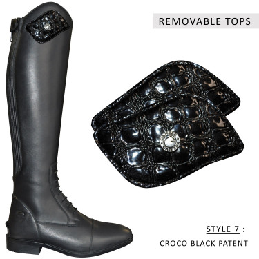 Bottes PRATONI noir Canter Bottes PRATONI noir Canter