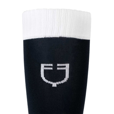 Chaussettes unisexes Equestro Basic en tissu technique Marine blazer / blanc Bleu marine Chaussettes unisexes Equestro Basic en tissu technique Marine blazer / blanc Bleu marine