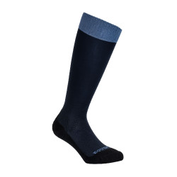 Chaussettes unisexes Equestro Basic en tissu technique Marine blazer / berling sea Bleu Chaussettes unisexes Equestro Basic en tissu technique Marine blazer / berling sea Bleu