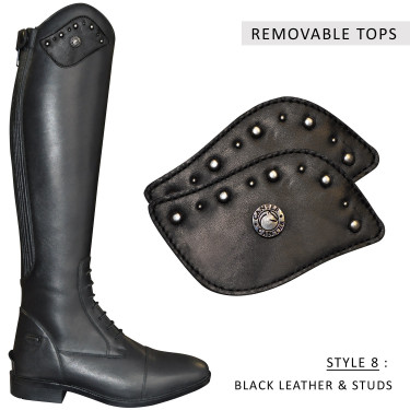 Bottes PRATONI noir Canter Bottes PRATONI noir Canter