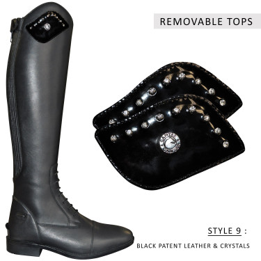 Bottes PRATONI noir Canter Bottes PRATONI noir Canter