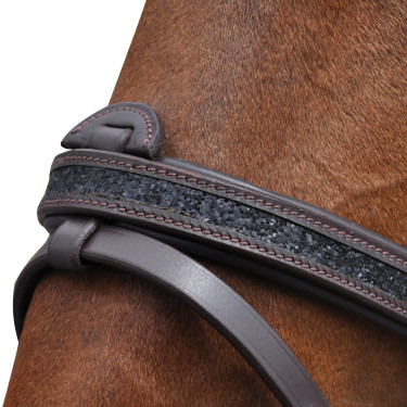 Bridon Canter Black strass Bridon Canter Black strass
